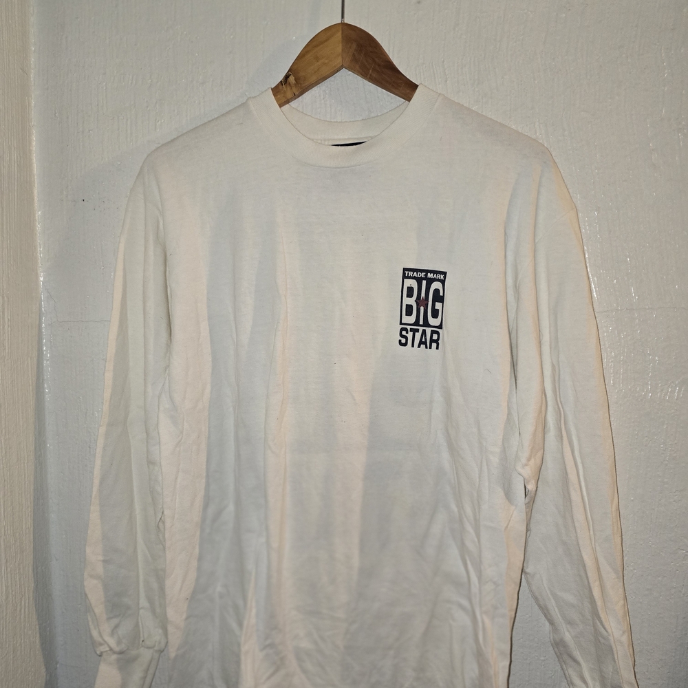 Big Star White Cotton Tee - Picture 2 of 3